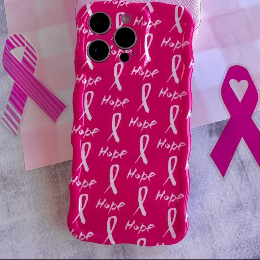 Pink Hope Ribbon MagSafe Case for iPhone 16 Pro
